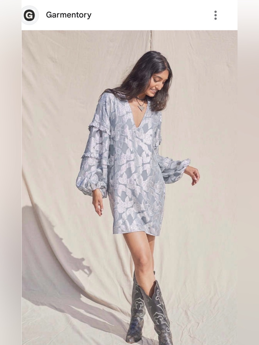 Jen's Pirate Booty-Free People Metallic Mini Dress Sz Small NWT